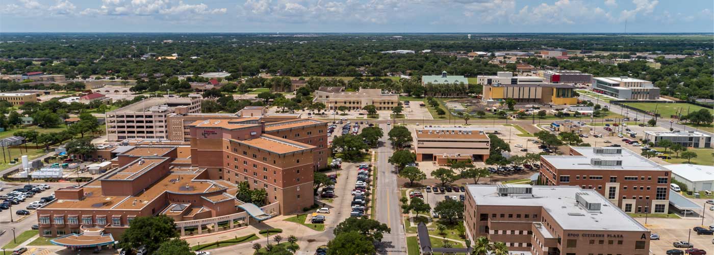 Citizens Medical Center aerial view